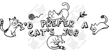 Load image into Gallery viewer, I&#39;d prefer a cat&#39;s job mug
